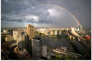 Full rainbow over NYC